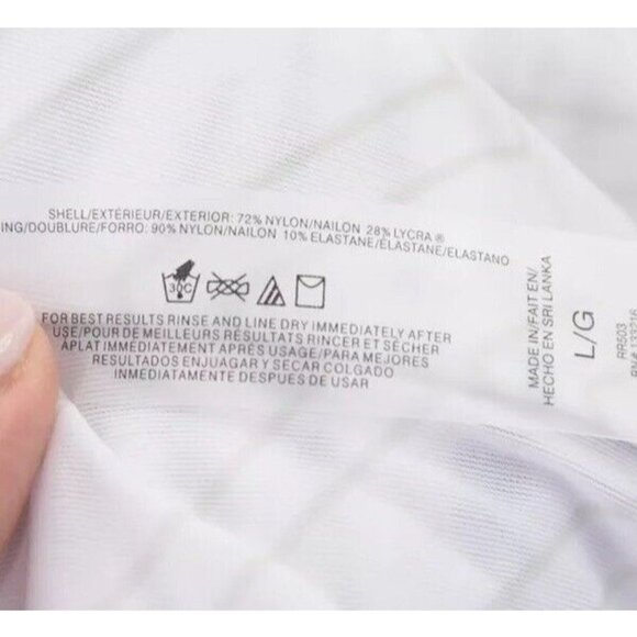 Charlie by Matthew Zink MZ One Piece Swimsuit Zebra Print Sz Large - Picture 9 of 9